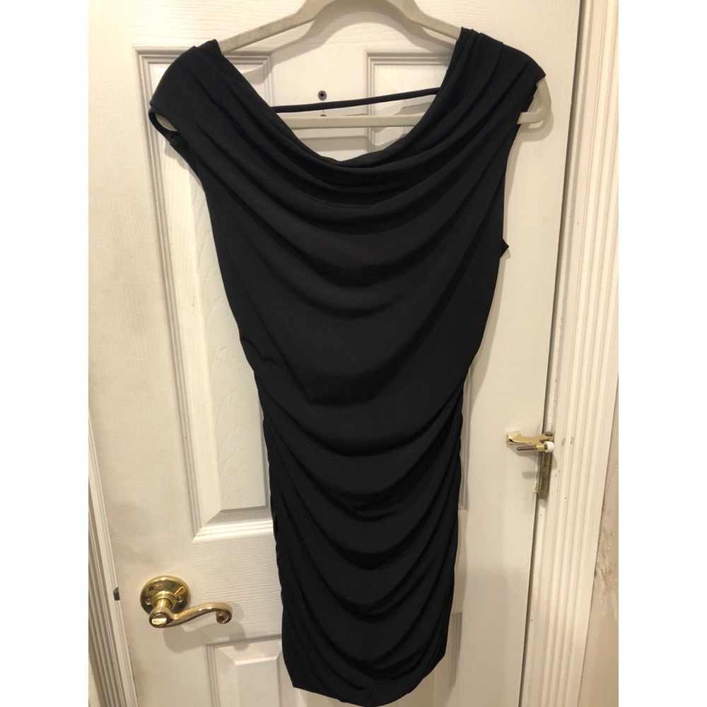 Black Dress with Beaded Back